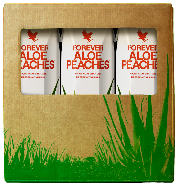 Aloe Peaches (3x1 Liter) tripack